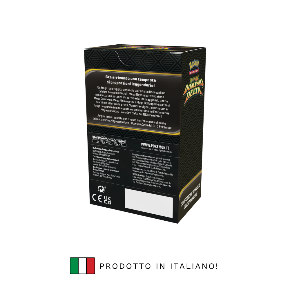 PREORDER BUNDLE DA 6 BUSTE - DOMINIO DELTA (IT) MAX 2 PZ