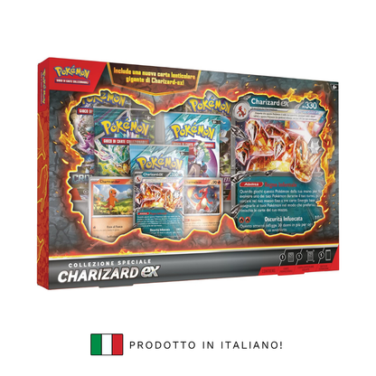 CHARIZARD EX SPECIAL COLLECTION WITH LENTICULAR CARD (IT)