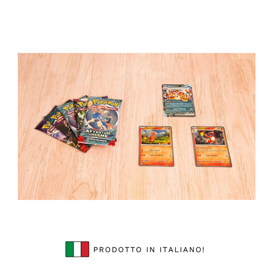CHARIZARD EX SPECIAL COLLECTION WITH LENTICULAR CARD (IT)