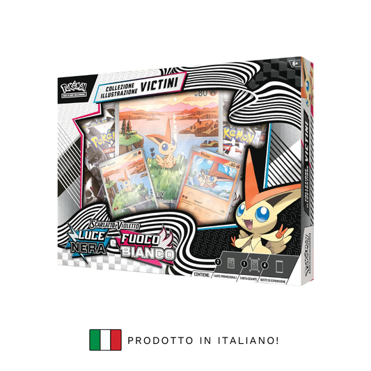 COLLEZIONE ILLUSTRAZIONE VICTINI - Luce Nera e Fuoco Bianco (IT)