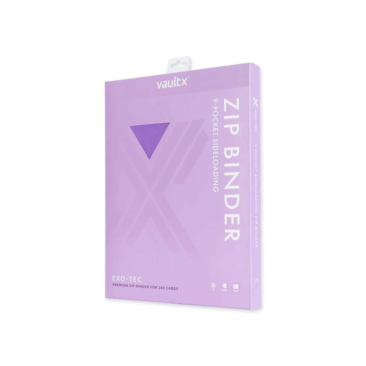 9-POCKET ZIPPER BINDER - Vault X