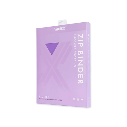 9-POCKET ZIPPER BINDER - Vault X