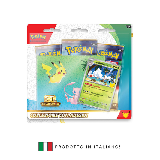 30° ANNIVERSARIO - COLLEZIONE CON ADESIVI EXEGGUTOR DI ALOLA (IT)