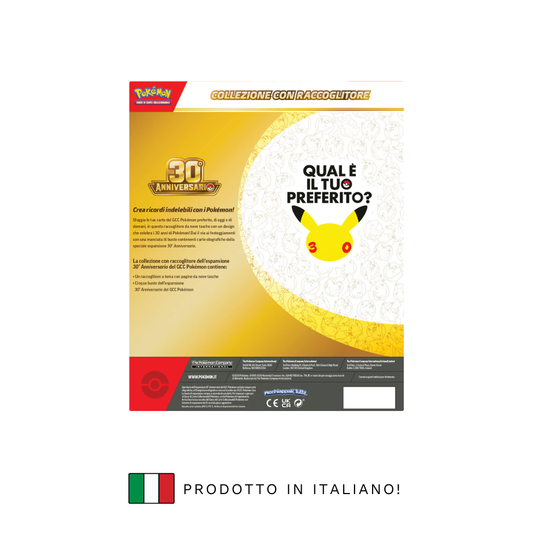 30° ANNIVERSARIO - COLLEZIONE CON RACCOGLITORE (IT)