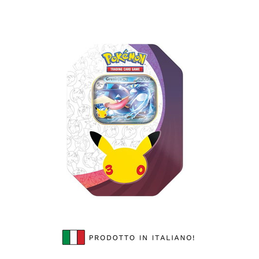 30° ANNIVERSARIO - TIN DA COLLEZIONE GRENINJA EX (IT)