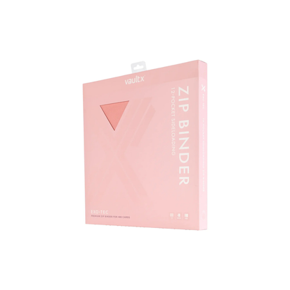 12 POCKET ZIPPER BINDER - Vault X