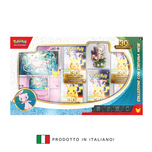 30° ANNIVERSARIO - COLLEZIONE CON STATUINA MEW (IT)
