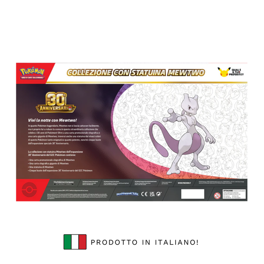 30° ANNIVERSARIO - COLLEZIONE CON STATUINA MEWTWO (IT)