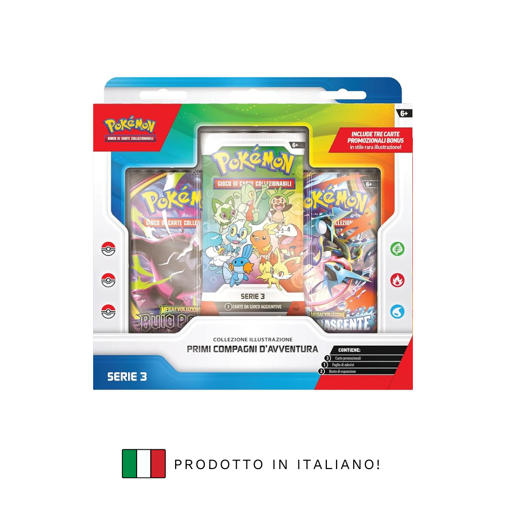 COLLEZIONE ILLUSTRAZIONE PRIMI COMPAGNI D'AVVENTURA - SERIE 3 (IT)