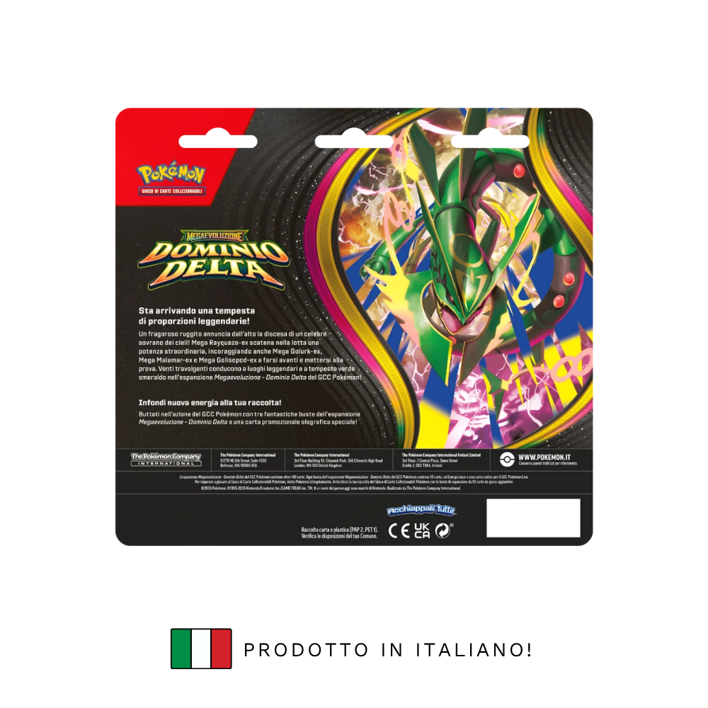 PREORDER BLISTER 3 BUSTE - DOMINIO DELTA (IT)