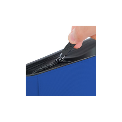 ALBUM 4 TASCHE CON ZIP PER TOPLOADER - TCGLAB BLU