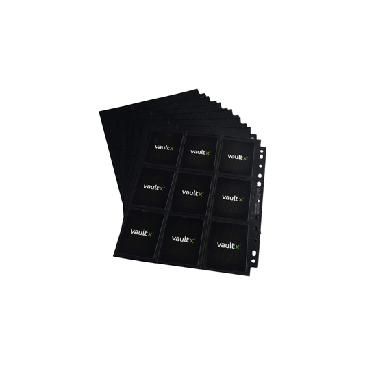 CONFEZIONE 50x PAGINE DA 9 TASCHE - Vault X