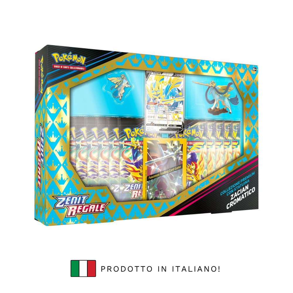 PREMIUM COLLECTION WITH SHINY ZACIAN FIGURE - Crown Zenith (EN)