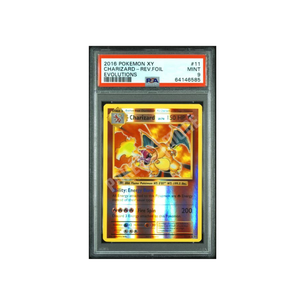 CHARIZARD LV 76 EVO 11 REVERSE PSA9 (EN)
