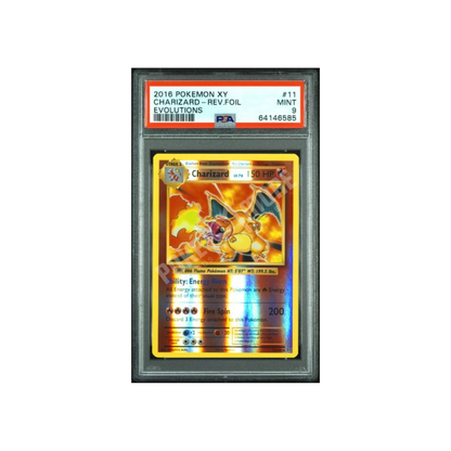 CHARIZARD LV 76 EVO 11 REVERSE PSA9 (EN)