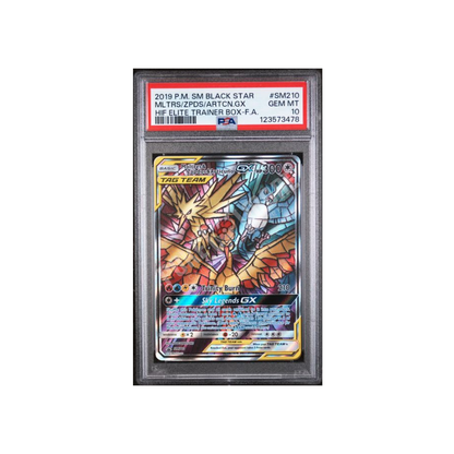 TRIO MOSAICO MOLTRES&ZAPDOS&ARTICUNO PSA10 (EN)