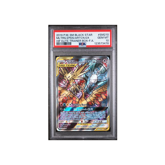 TRIO MOSAICO MOLTRES&ZAPDOS&ARTICUNO PSA10 (EN)