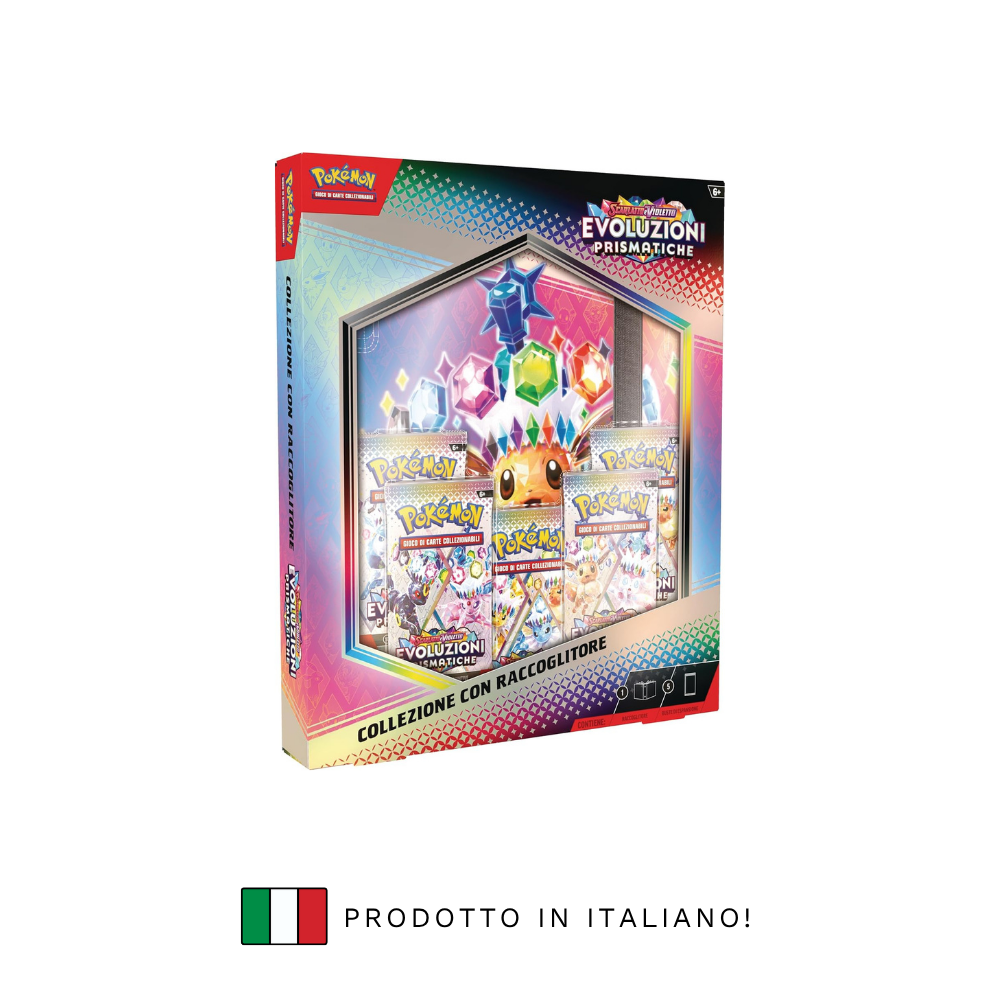 COLLECTION WITH BINDER - Prismatic Evolutions (IT)