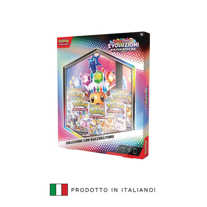 COLLECTION WITH BINDER - Prismatic Evolutions (IT)
