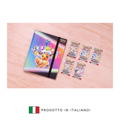 COLLECTION WITH BINDER - Prismatic Evolutions (IT)