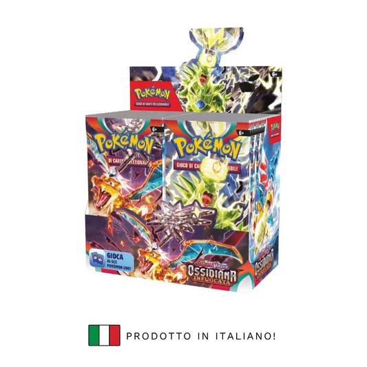 OSSIDIANA INFUOCATA - Display 36 Buste (IT)