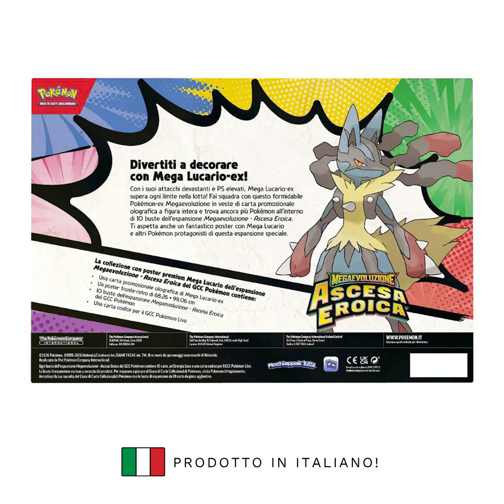 PREMIUM MEGA LUCARIO POSTER COLLECTION - Heroic Ascent (EN)