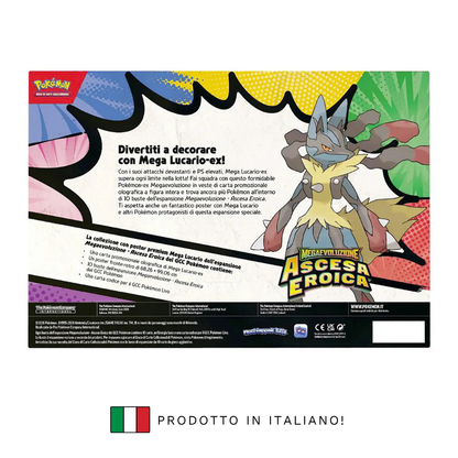 PREMIUM MEGA LUCARIO POSTER COLLECTION - Heroic Ascent (EN)