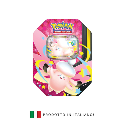 MEGA CLEFABLE EX TIN DA COLLEZIONE - Chiaro di Luna (IT)